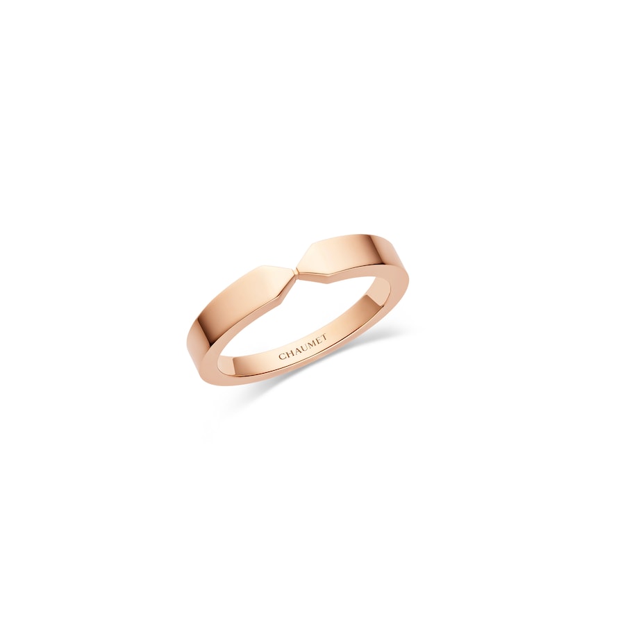 Triomphe - Ring - Rose Gold - 3.5mm