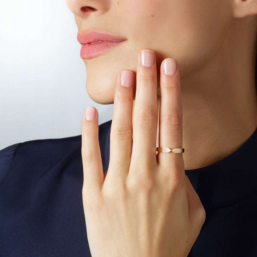 Triomphe - Ring - Rose Gold - 3.5mm