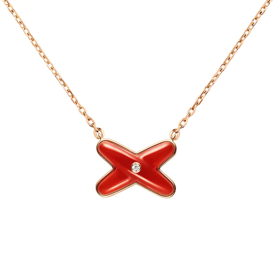 Jeux de Liens - Necklace - Carnelien