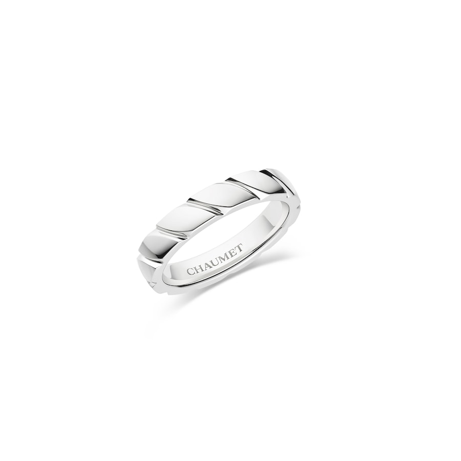 Torsade - Ring - Platinum - 4mm