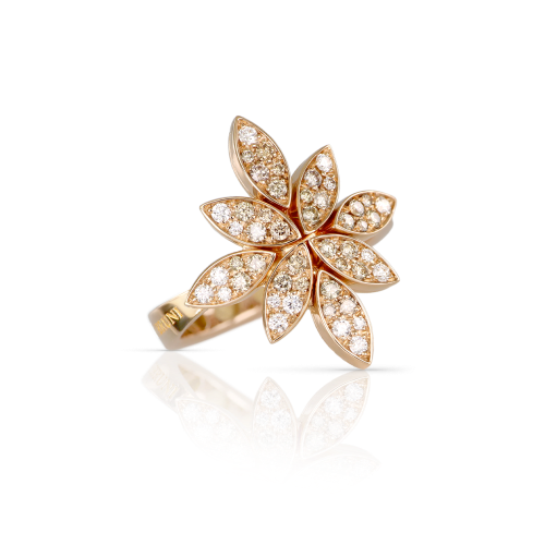 Ghirlanda - Ring - Rose Gold - Diamonds