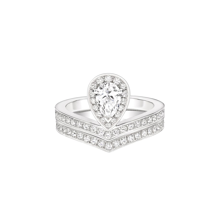 Josephine Aigrette - Solitaire 0.50CT - size 53