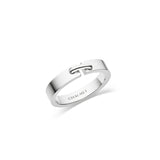Liens Evidence - Ring - White Gold - 4mm