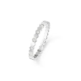 Bee de Chaumet - Ring - White Gold - Semi Pave - 2.5mm