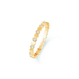 Bee de Chaumet - Ring - Yellow Gold - Semi Pave - 2.5mm