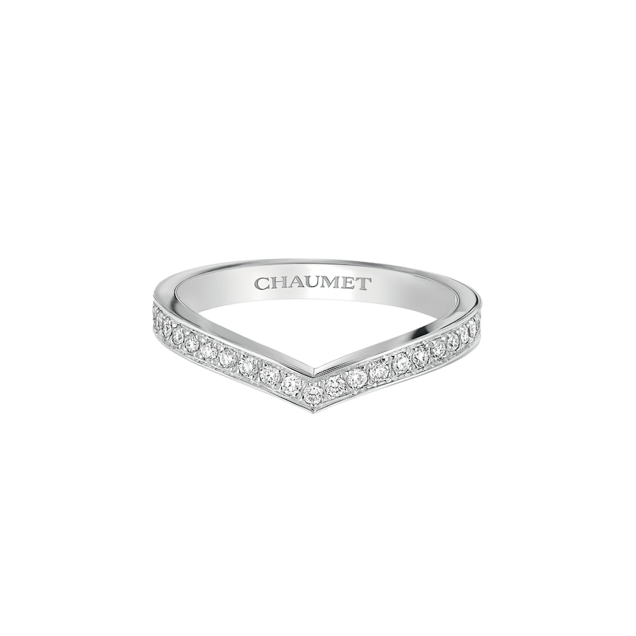 Joséphine Aigrette Ring - Platinum - 2.3mm