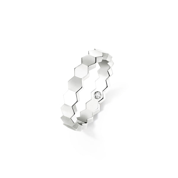 Bee de Chaumet - Ring - White Gold - 4mm