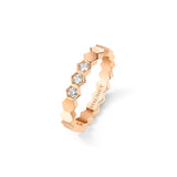 Bee de Chaumet - Ring Rose Gold - 3 Diamonds - 3.5mm