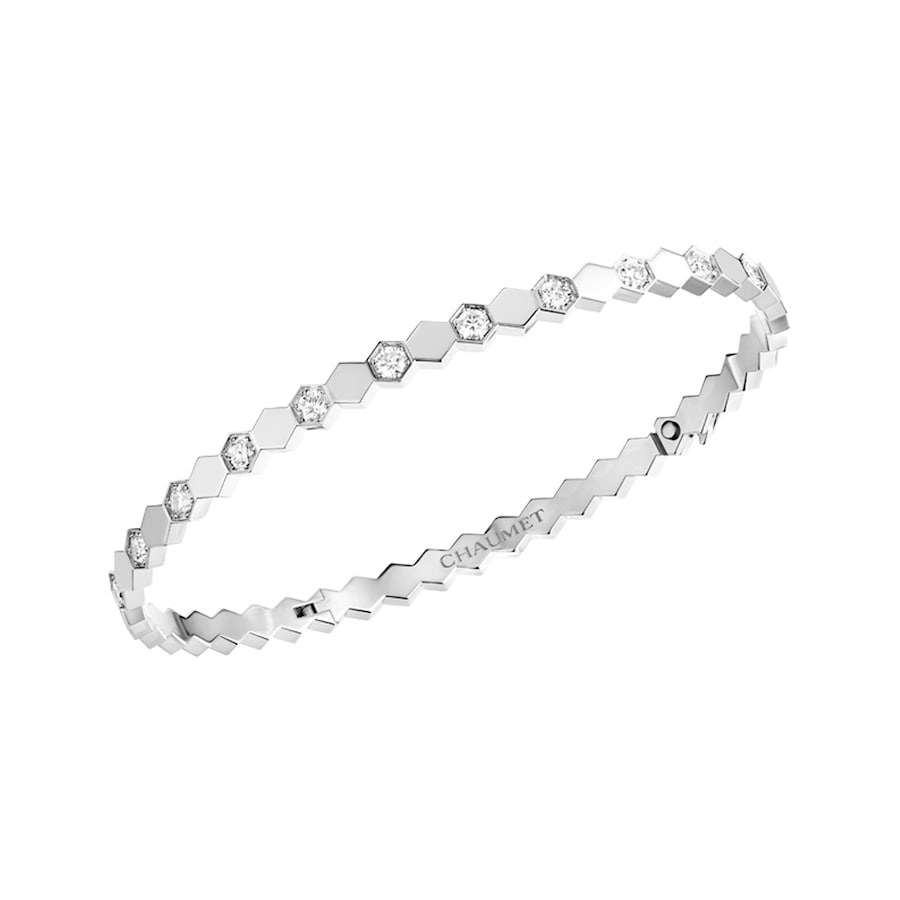 Bee de Chaumet - Bracelet - White Gold - Semi Pave