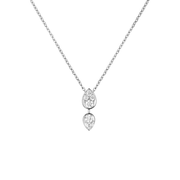 Josephine Aigrette - Necklace - White Gold - Brilliant cut diamonds