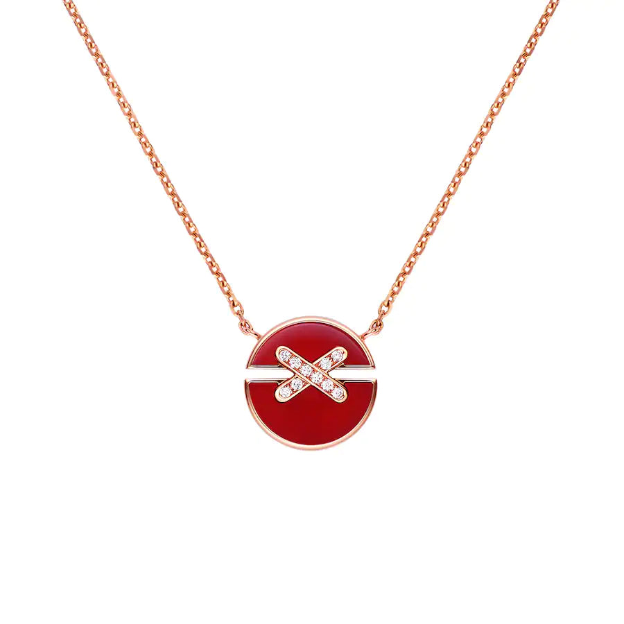 Jeux de Liens - Necklace - Harmony - Carnelian