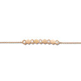 Bee de Chaumet -  Bracelet -  Rose Gold - Semi Pave - Chain