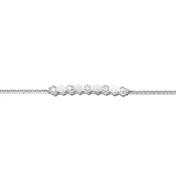 Bee de Chaumet -  Bracelet - White Gold - Semi Pave -  Chain