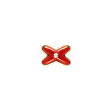 Jeux de Liens - Earring - Carnelian