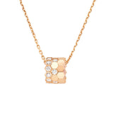Bee de Chaumet - Necklace - Rose Gold - Semi Pave - M