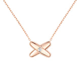 Jeux de Liens - Necklace - Rose Gold - RG