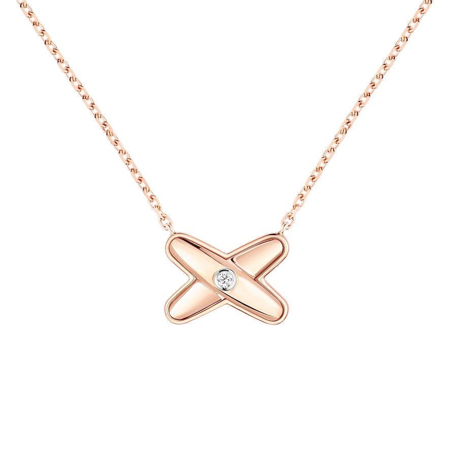 Jeux de Liens - Necklace - Rose Gold - RG