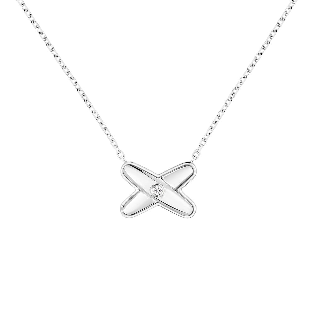 Jeux de Liens - Necklace - White gold - WG