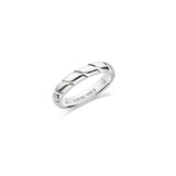 Torsade - Ring - Platinum - 3.5mm