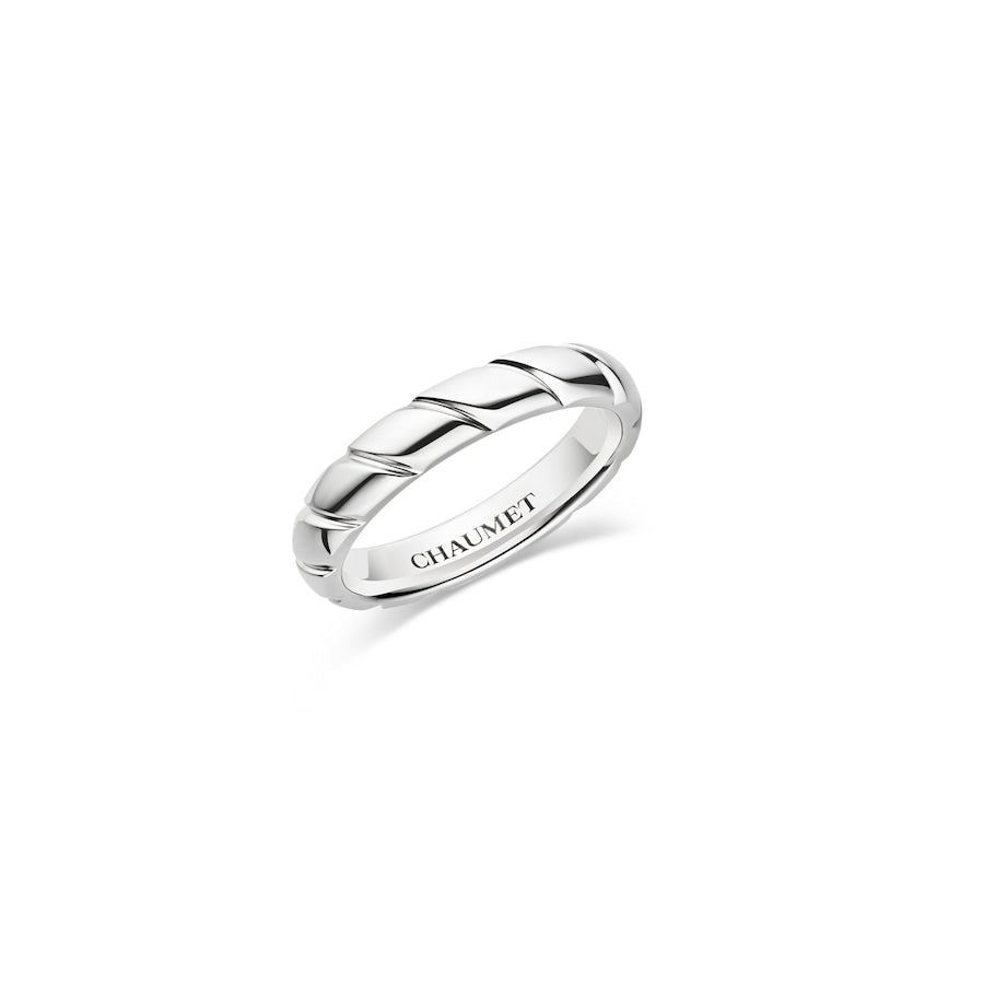 Torsade - Ring - Platinum - 3.5mm