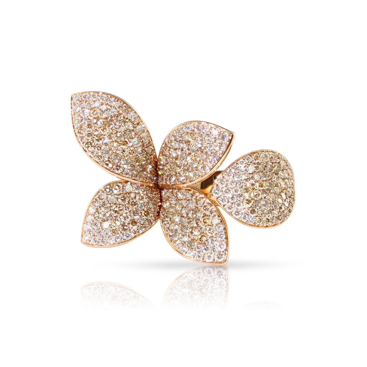 Giardini Segreti Ring - Rose & Diamond - 5