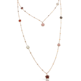 Figlia Dei Fiori Sautoir - Pink & Red