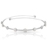 Figlia Dei Fiori Choker -  White Gold