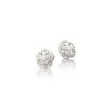 Figlia Dei Fiori Studs - White Gold