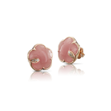 Petit Joli Earrings - Pink Chalcedony