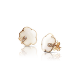 Petit Joli Earrings - White Agate