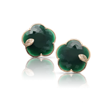 Ton Joli Earrings - Green Agate