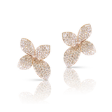 Giardini Segreti Earrings - Rose Gold Small Flower