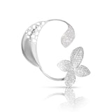 Giardini Segreti - Ear Cuff White Gold