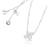 Petit Garden Necklace - White Gold - Diamond - XSmall