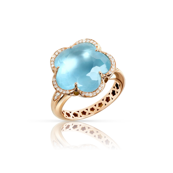 Bon Ton Ring - Venus Blue Topaz