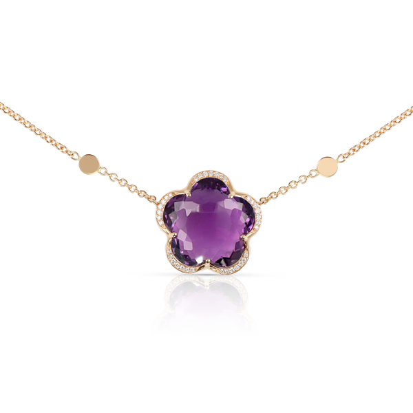 Bon Ton Necklace - Amethyst