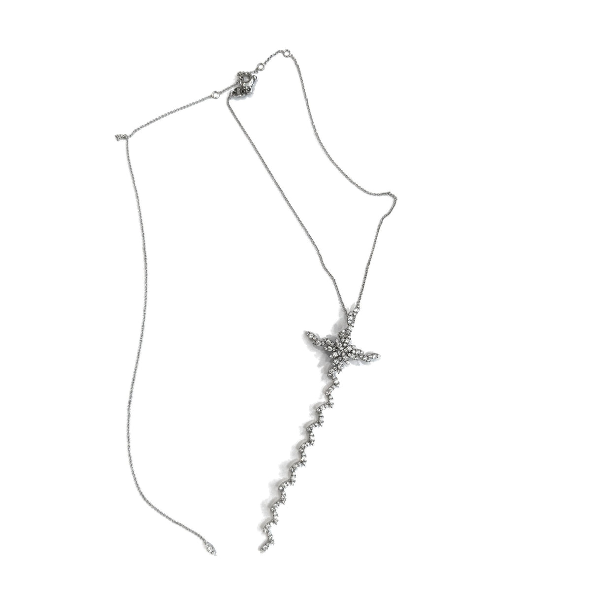 Pasquale Bruni Ghirlanda Long Cross Necklace