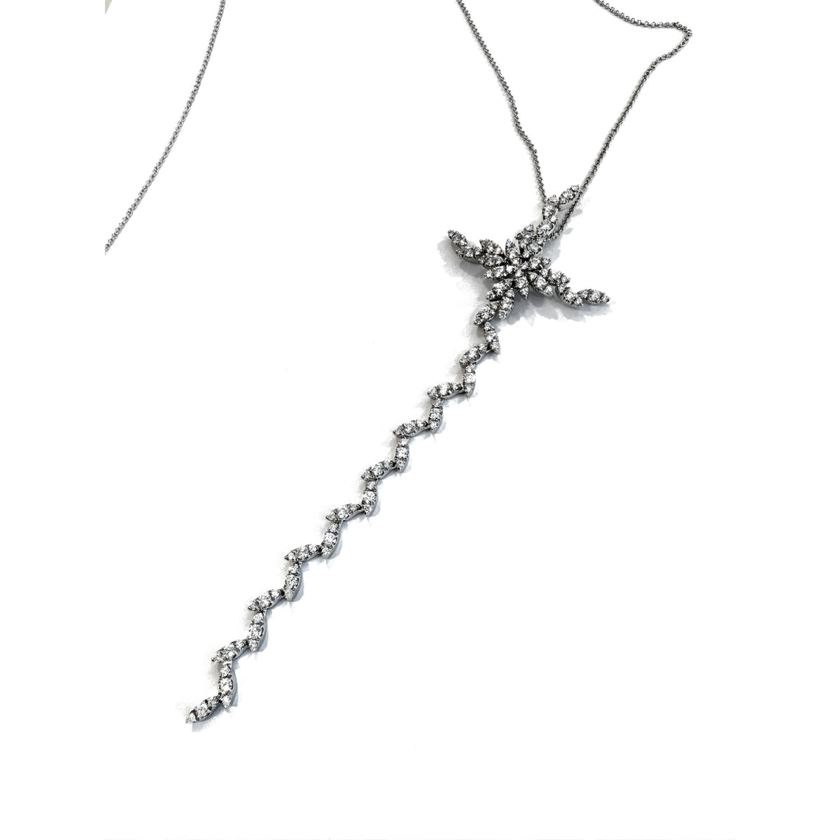 Pasquale Bruni Ghirlanda Long Cross Necklace