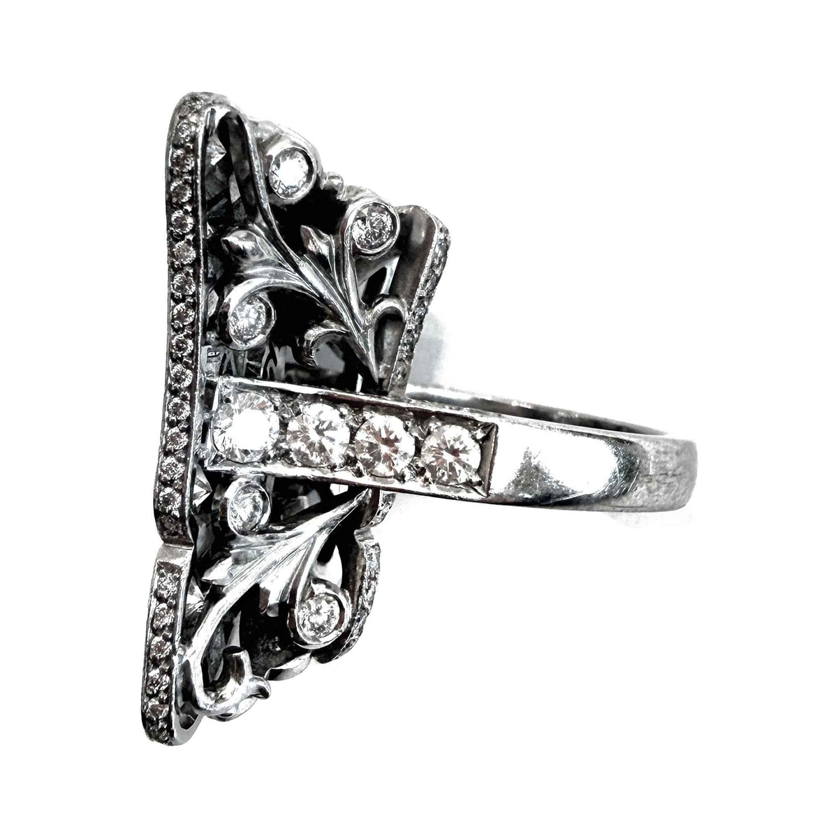 Sutcliffe Butterfly Diamond Ring