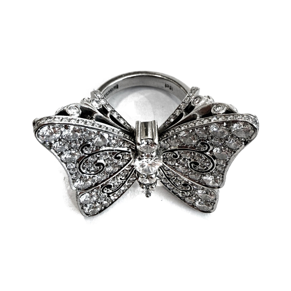 Sutcliffe Butterfly Diamond Ring