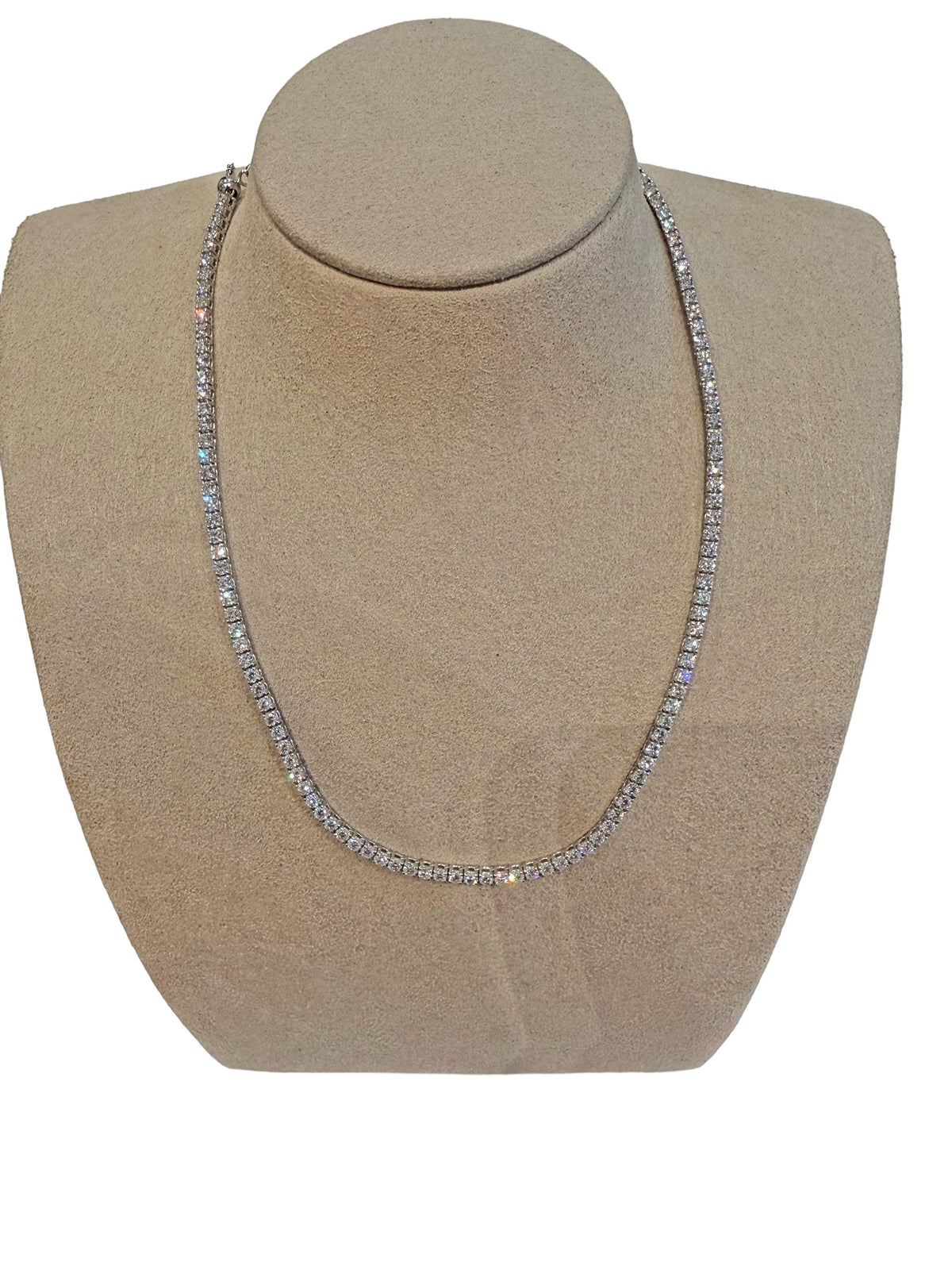 Choker Tennis Necklace WG - Choker