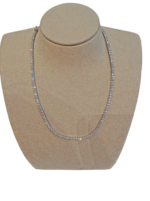 Choker Tennis Necklace WG - Choker