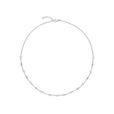 Shapes of Love Necklace WG 0.22ct BR