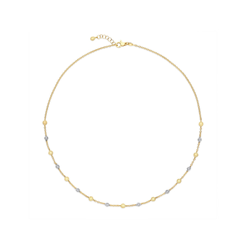 Shapes of Love Necklace YG 0.22ct BR