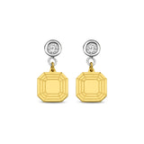 Shapes of Love - Earrings - Yellow Gold 0.12ct - RAC