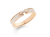 Liens Evidence - Ring - Rose gold - Full Pave - 4mm